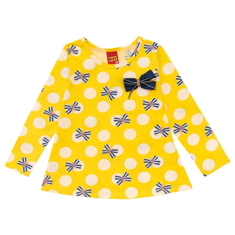 Blusa Infantil Feminina Kyly Meia Malha 134451.2326.8