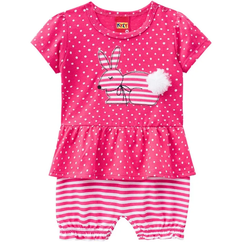 Banho de Sol Bebê Feminino Kyly Meia Malha 110095.40056.M