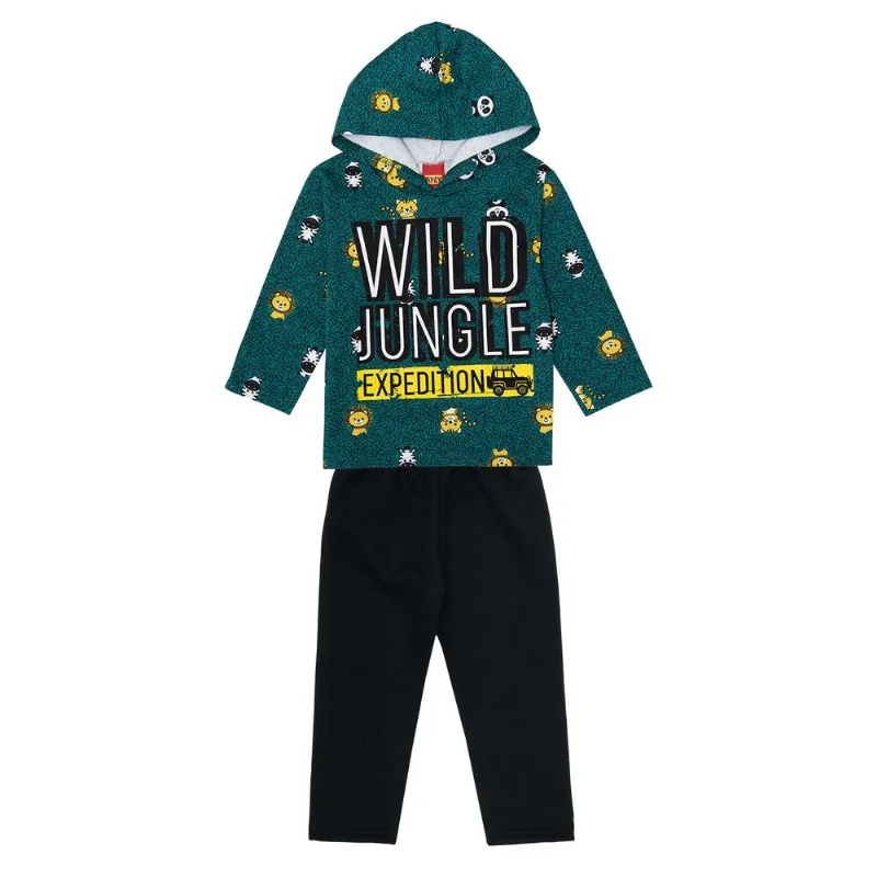 Conjunto Infantil Masculino Casaco + Calça Kyly 134458.70113.1