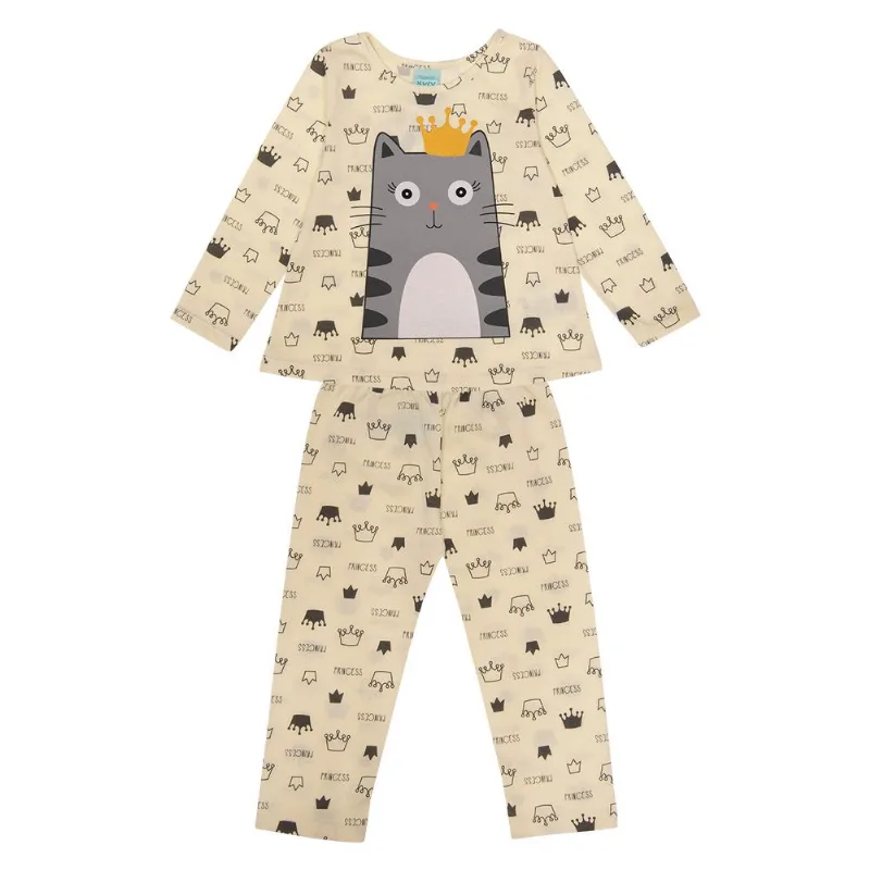 Pijama Infantil Feminino Blusa + Calça Kyly 134484.2327.6