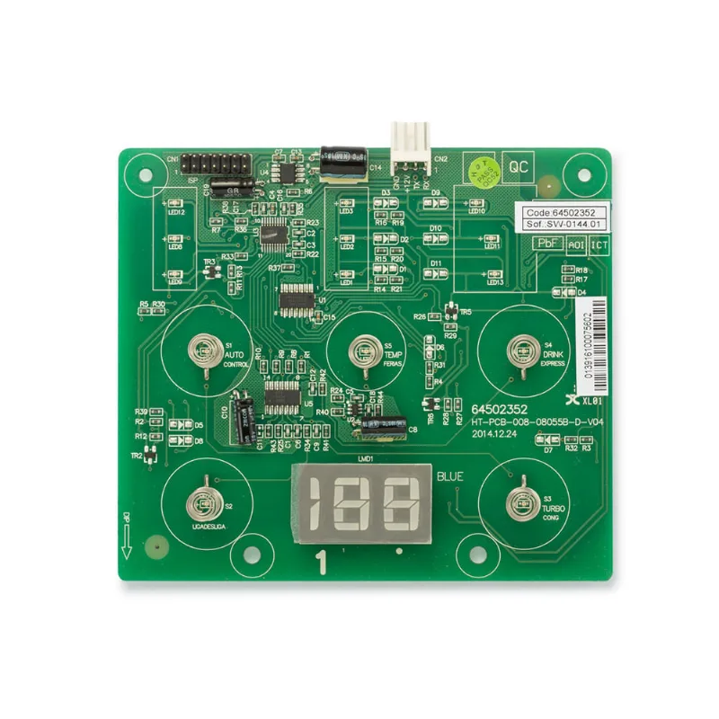 Placa de Interface Refrigerador Electrolux DF80/DF80X/DWX51 - 127v