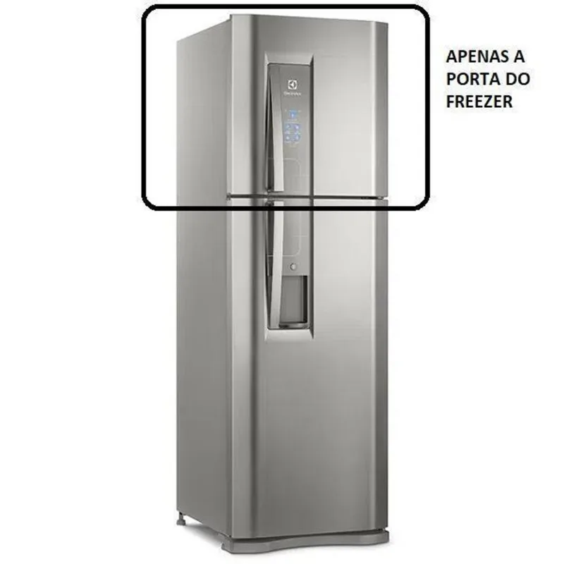 Porta Inox Do Freezer 70007849 Dw44s Df44s Electrolux