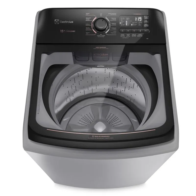 Lavadora Electrolux Carga Superior 15kg Premium Care (LB15I) - Electrolux