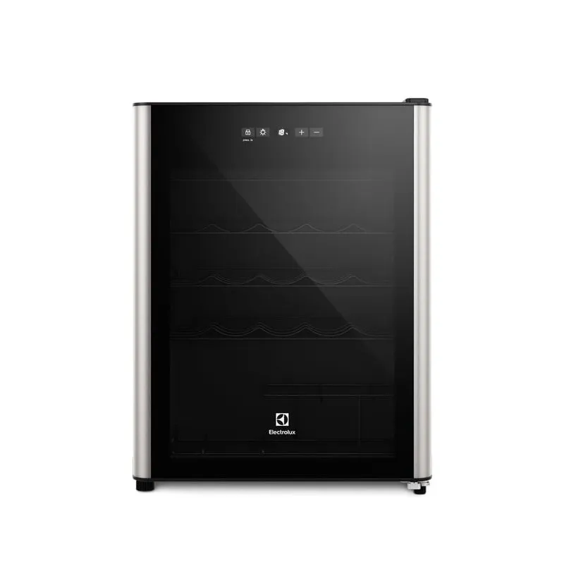 Cava de Vino Electrolux 24 Botellas Panel Digital Negra ERWV24W3MWB - Electrolux