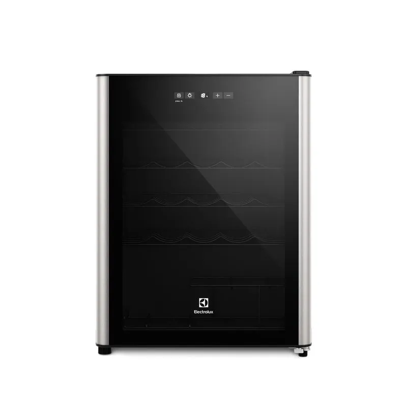 Vinera Frost ERWV24W6MWB One Door 24botellas Black Electrolux - Electrolux