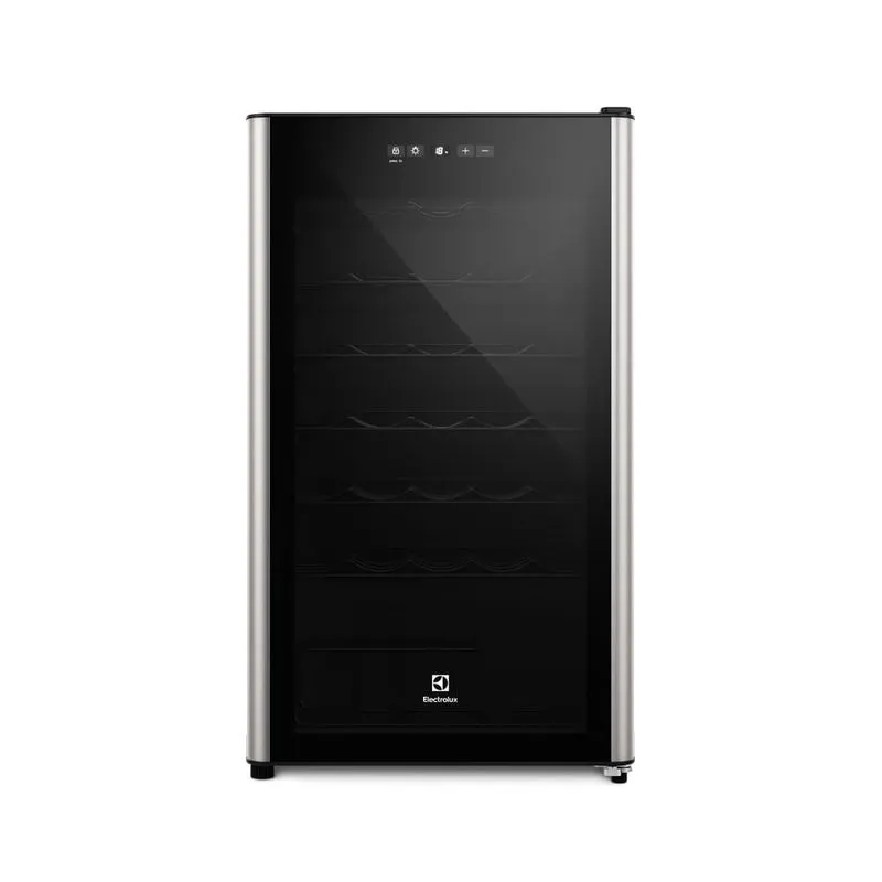 Cava de Vino Electrolux 34 Botellas Panel Digital Negra ERWV34W3MWB - Electrolux
