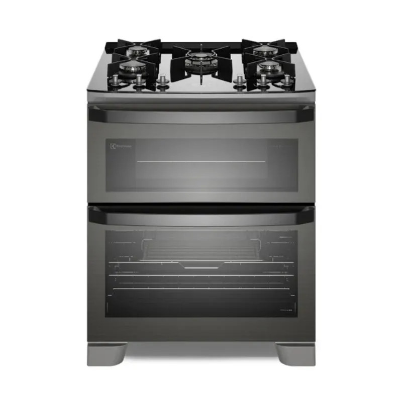 Fogão Electrolux 5 Bocas Expert Função Air Fryer FE5AD 220V Cinza - Electrolux