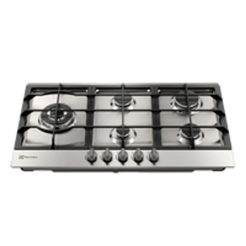 Cubierta Empotrable Gas 5 Quemadores Triple Llama Inox KE9DX Electrolux - Electrolux