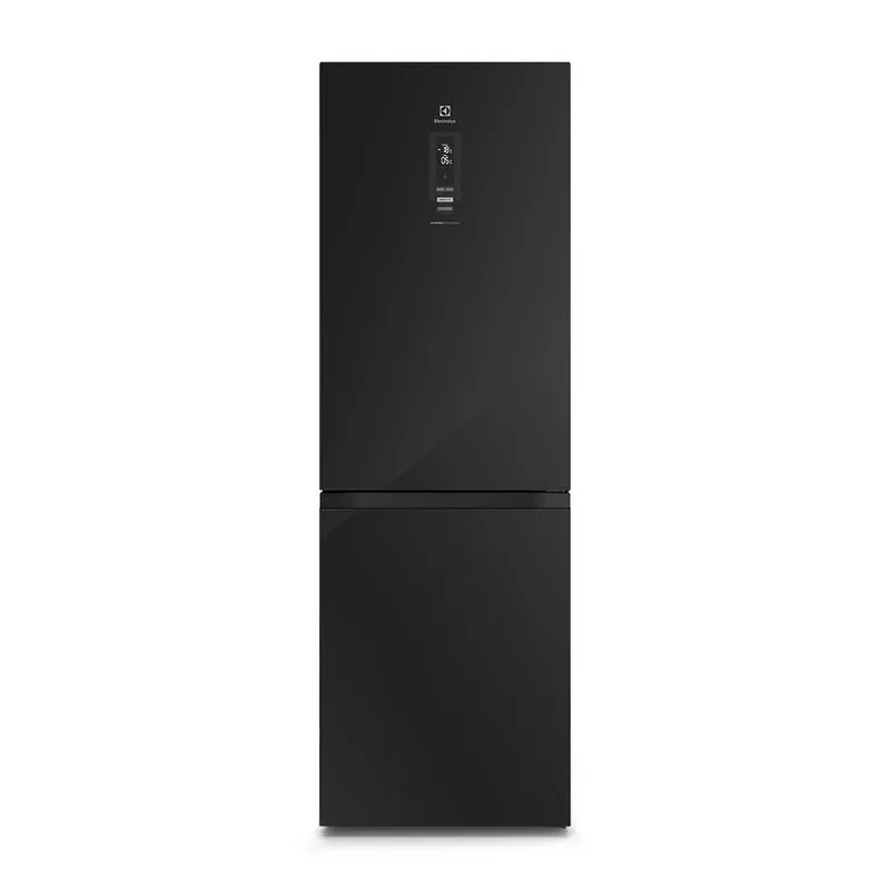 Refrigeradora Electrolux bottom freezer 322L no frost inverter negro ERBB32N6HXB - Electrolux