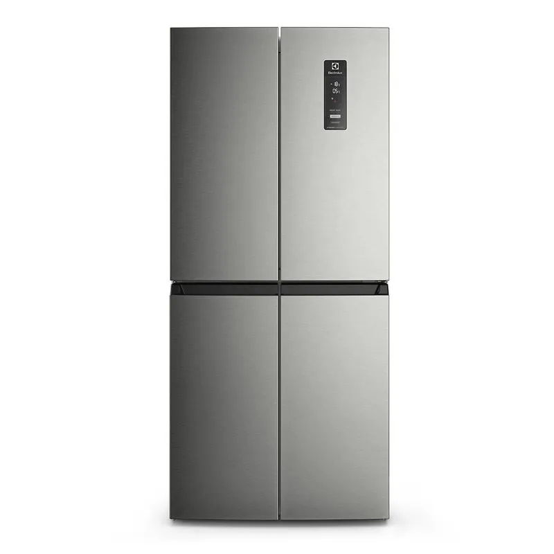 Refrigeradora Electrolux side by side 421L no frost inverter autosense gris ERQU40E6HWS - Electrolux