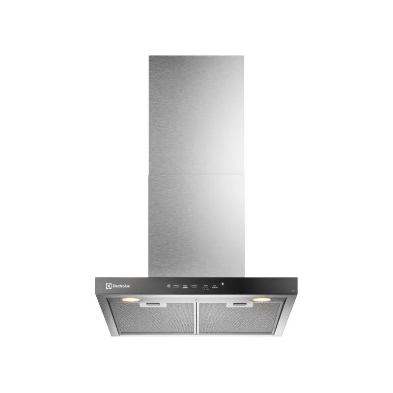 Campana Empotrable Electrico Decorativa CE6TF 60 CM Silver Electrolux - Electrolux
