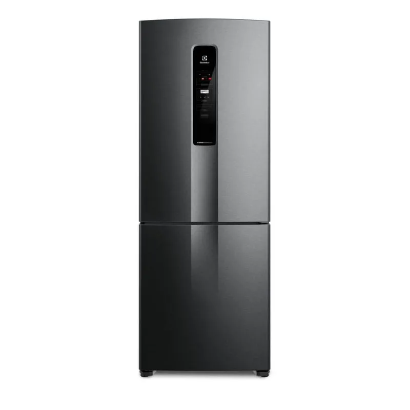 Refrigeradora Electrolux bottom freezer 485L no frost inverter autosense negro IB7B - Electrolux