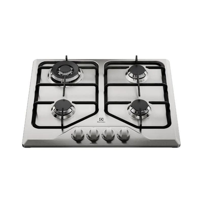 Cubierta Empotrable Gas 4 Quemadores 60CM (KE4MX) - Electrolux