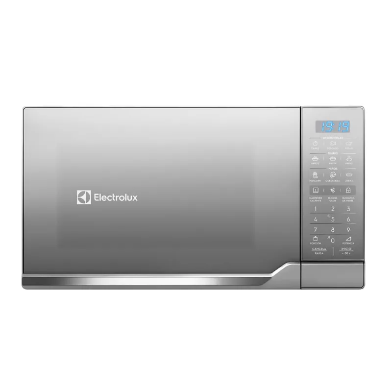 Microondas Electrolux 25L Plata con Grill y Función Descongelar EMDM25G5GSYG Microondas Electrolux 25L Plata con Función Descongelar EMDM25G5GSYG