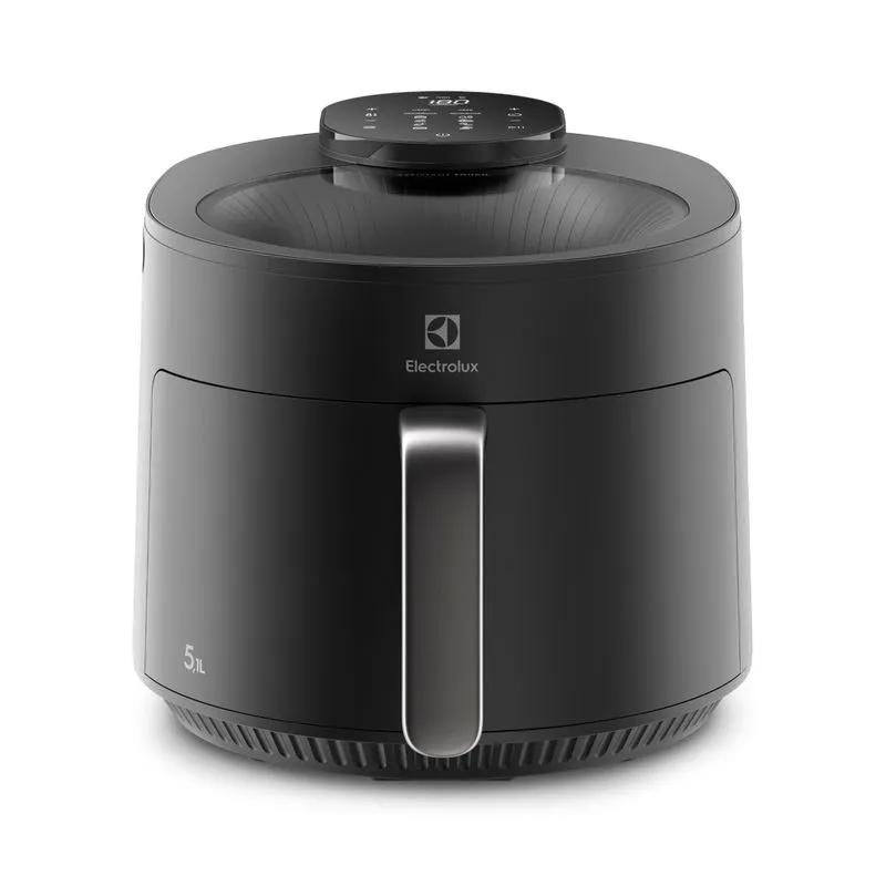 Air Fryer Electrolux 5,1L Expert con Vision360 EAF170 Freidora de aire Electrolux 5,1L Expert visión 360 negra EAF170 - Electrolux