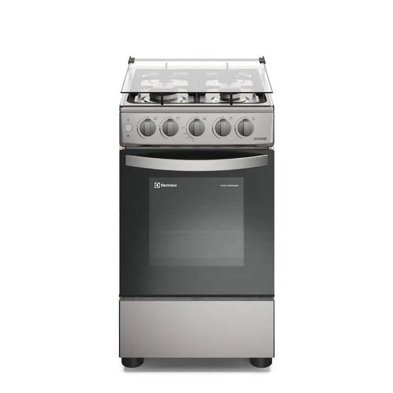 Cocina Electrolux 4 hornillas 50 cm Silver FE4XSR - Electrolux