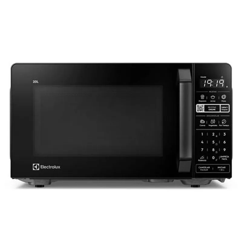 Horno Microondas Electrolux 20L Recetas Programadas Negro EMDZ20S8GAB - Electrolux