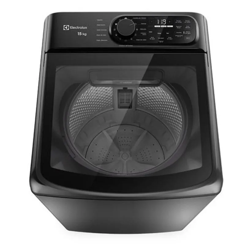 Lavadora Electrolux Carga Superior 15kg Disolución Máxima Gris Ónix EWIY15F6XSZX - Electrolux