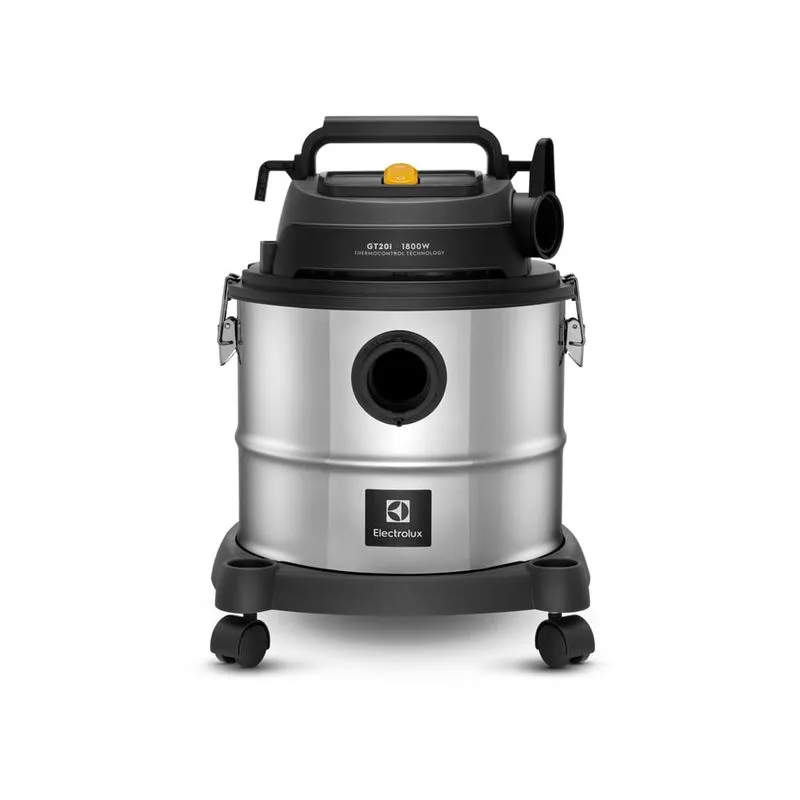 Aspiradora Agua y Polvo Electrolux 1800W 20L con ThermoControl y Función Soplado Inox GT20I - Electrolux