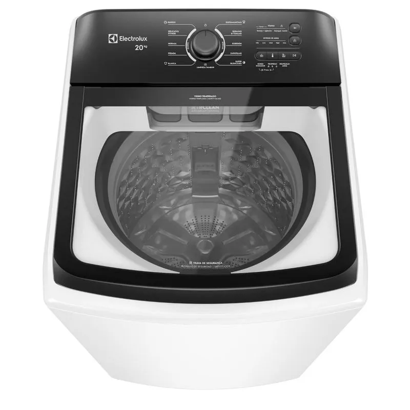 Lavadora Carga Superior Electrolux 20kg Disolución Máxima Blanca LM20I - Electrolux