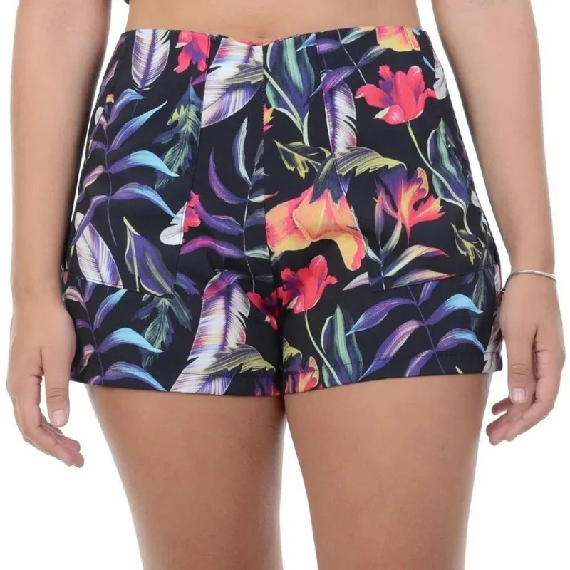 Shorts Feminino Floral Hurley