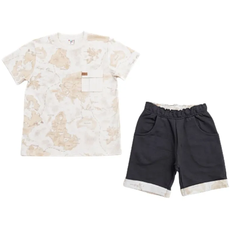 Conjunto Camiseta Manga Curta E Bermuda Have Fun