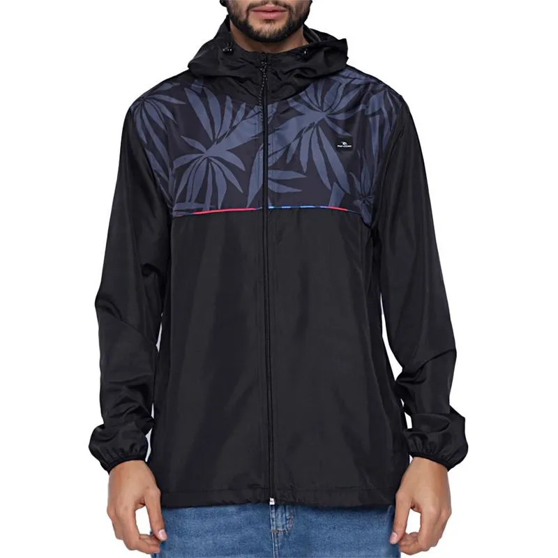 Jaqueta Rip Curl Wind Double Up Masculina Preto Phantom P / preto