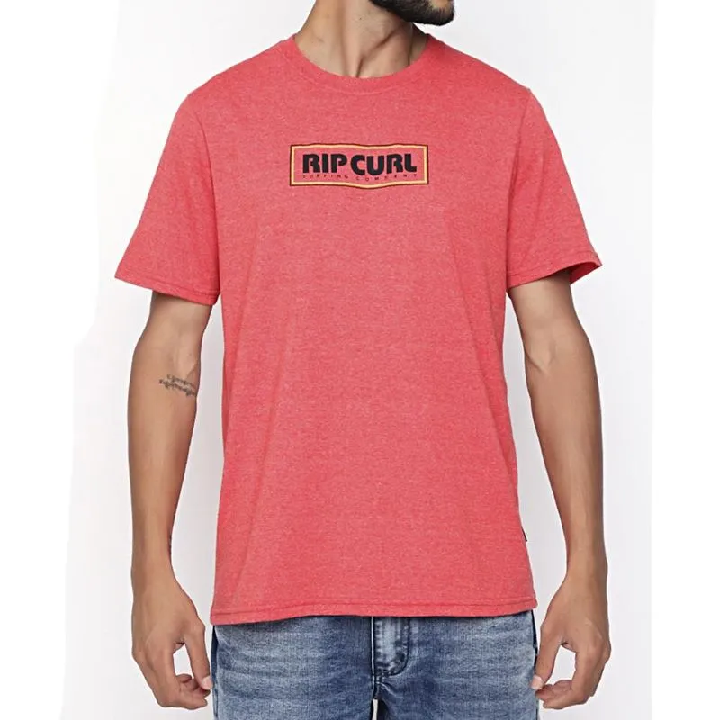 Camiseta Rip Curl Mama Box SM23 Masculina Blood Red Marle GG / vermeho