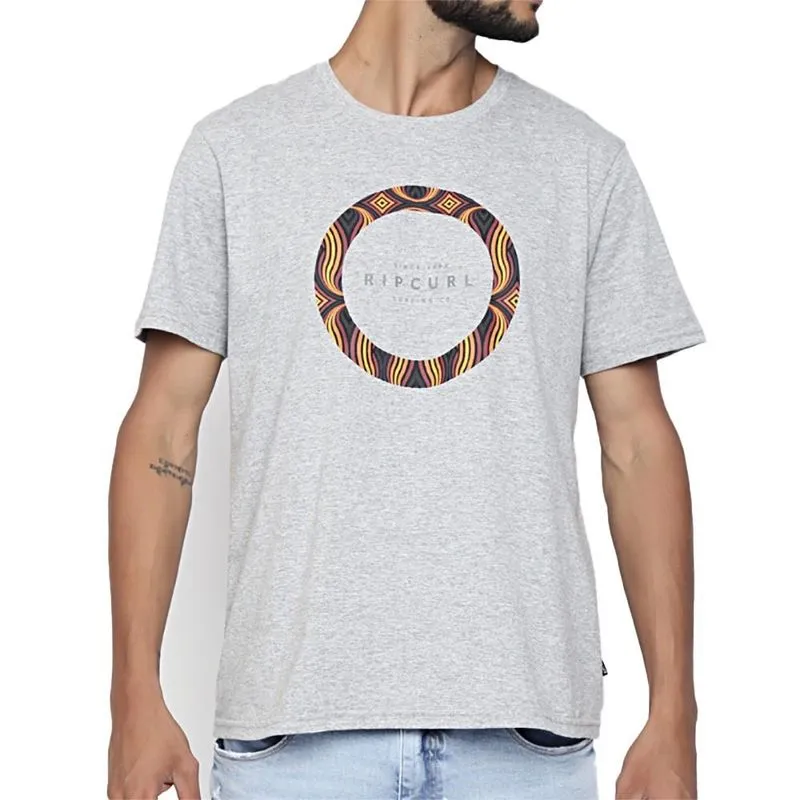 Camiseta Rip Curl Fill Me Up SM23 Masculina Grey Marle G / cinza