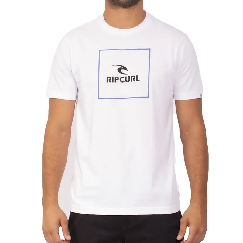 Camiseta Rip Curl Corp Icon SM23 Masculina Branco GG / branco