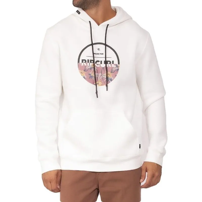 Moletom Rip Curl Canguru Pacific Rinse WT23 Masculino Bone GG / bege