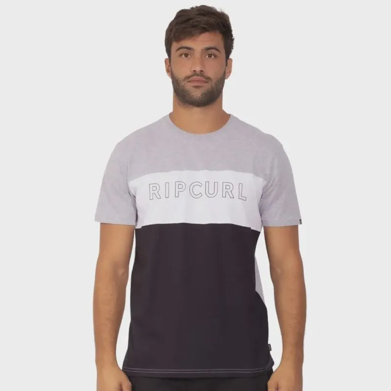 Camiseta Especial Rip Curl Block CTS058685 Grey Cinza