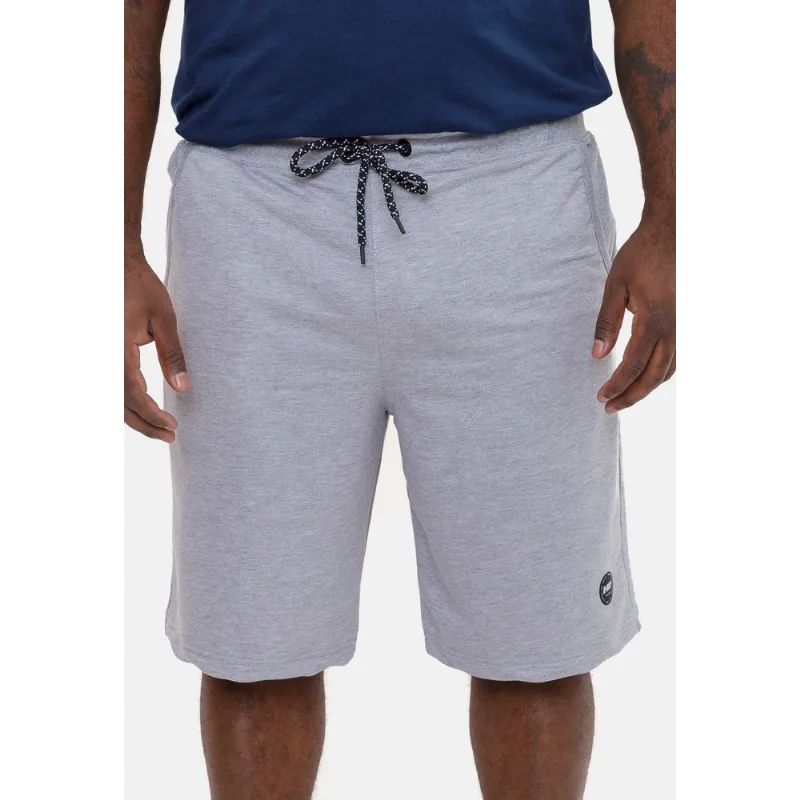 Bermuda HD Plus Size Moletom Cinza Mescla - Plus G