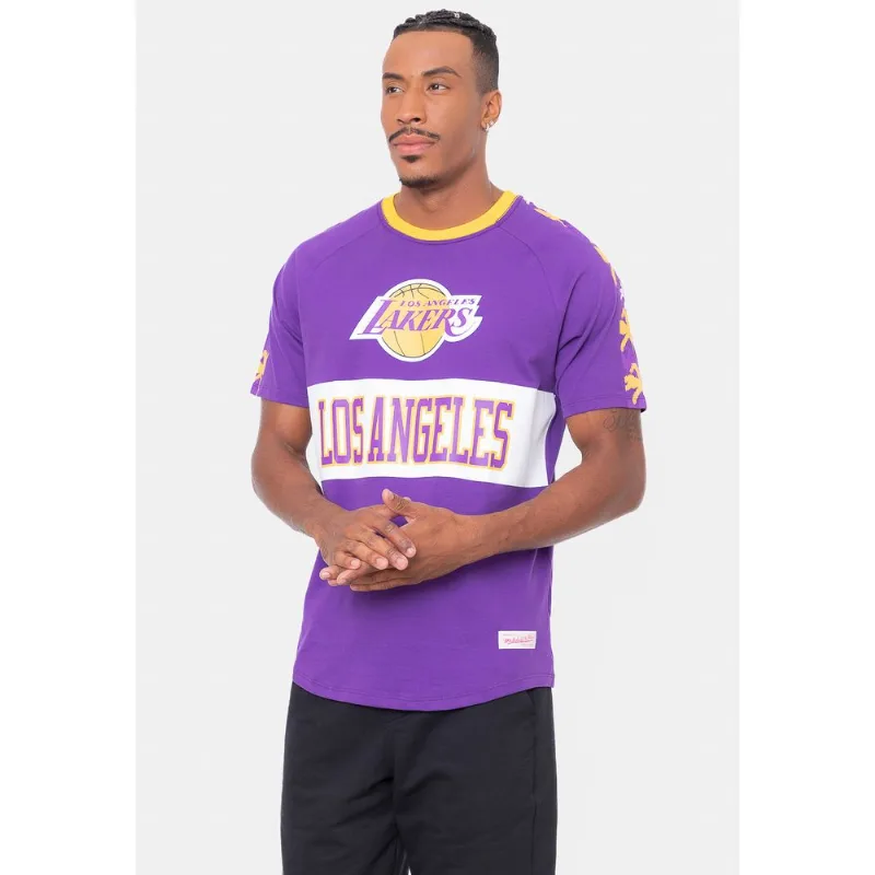 Camiseta Mitchell & Ness Especial Los Angeles Lakers Roxa - P