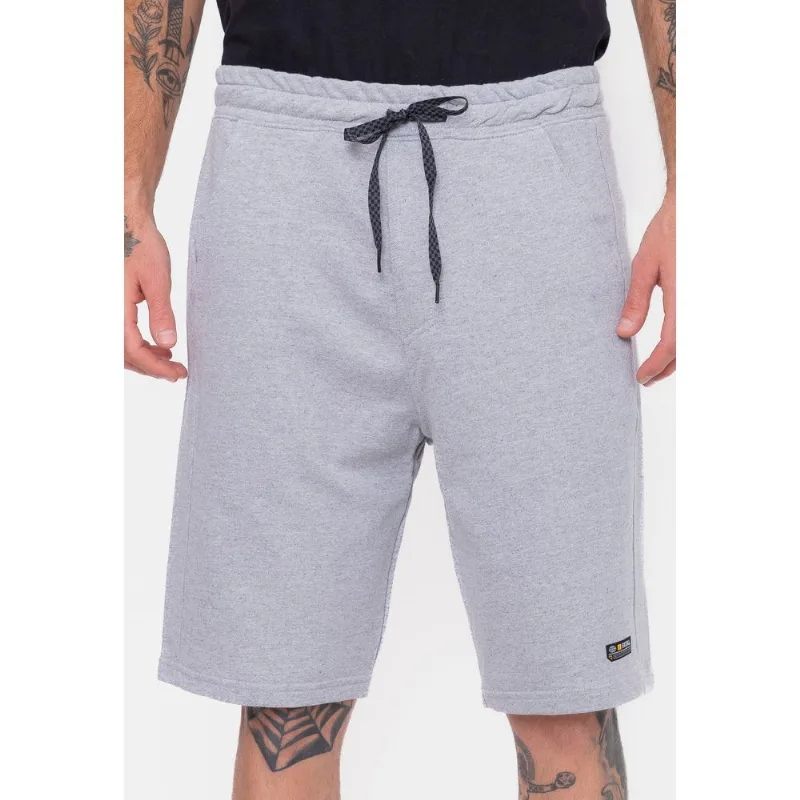 Bermuda Fatal Moletom Fashion Cinza Mescla - GG