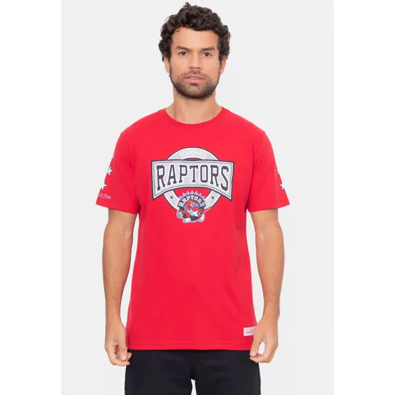 Camiseta Mitchell & Ness Team Star Toronto Raptors Vermelha - G