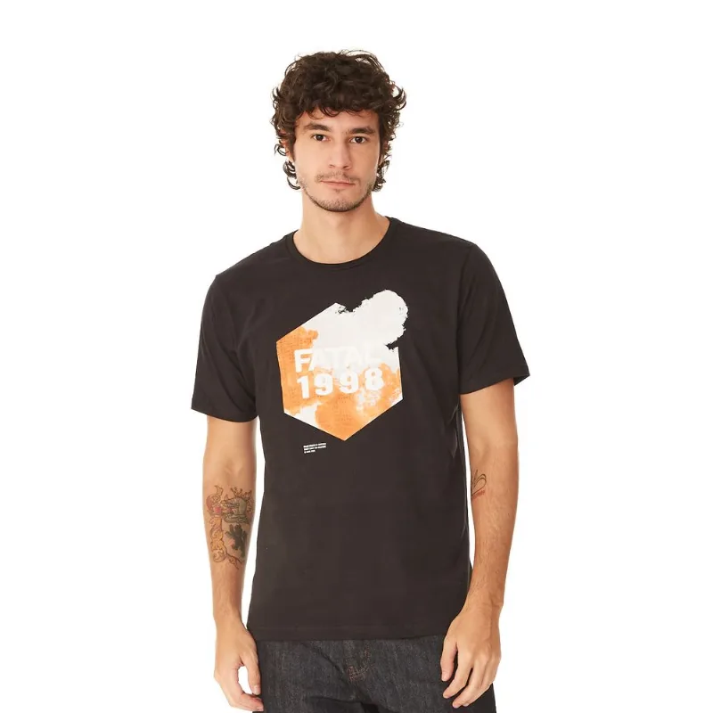 Camiseta Fatal Estampada Preta - GG