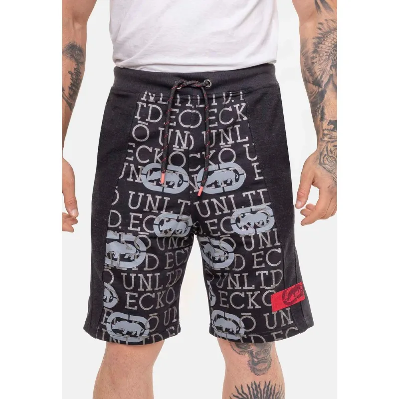 Bermuda Ecko Moletom Detail Preta - P