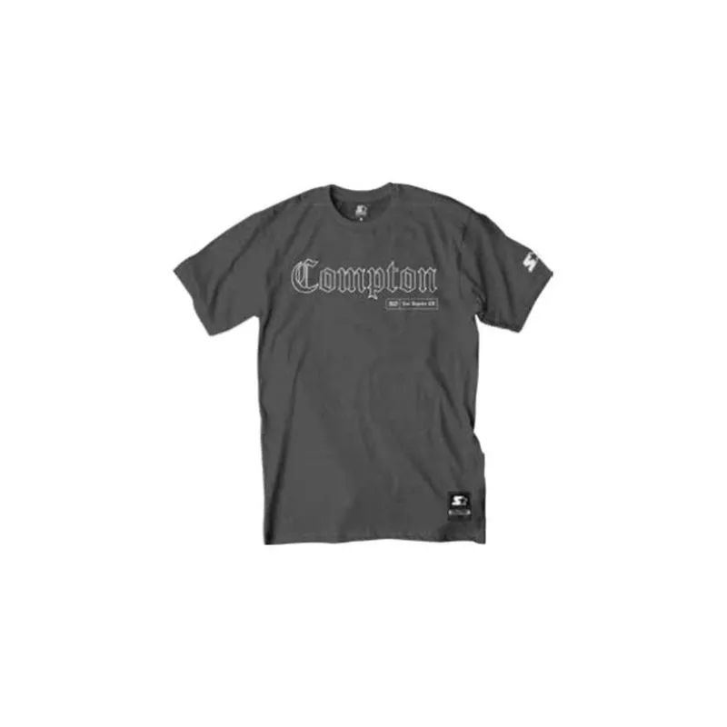 Camiseta básica masculina estampada grafite mescla t220a - starter