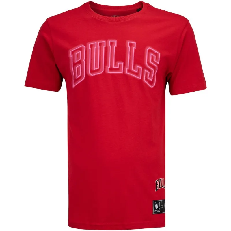 Camiseta Chicago Bulls NBA Blur Logo - Masculina Vermelho P