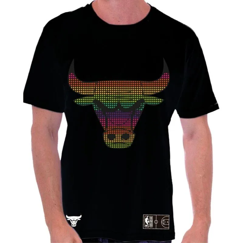 Camiseta masculina NBA Chicago Bulls *camiseta nba chicago bulls preta ne, xl G
