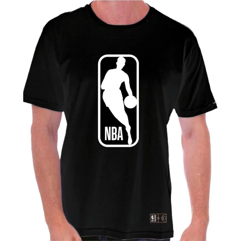 Camiseta masculina NBA *camiseta nba logo man preta, xl GG