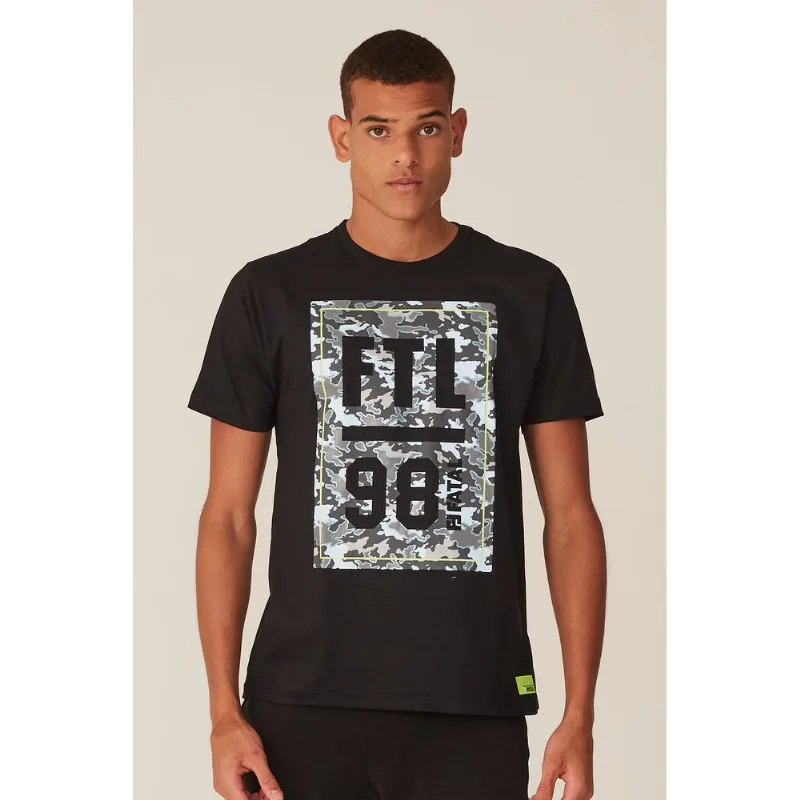Camiseta Fatal Estampada Preta - GG