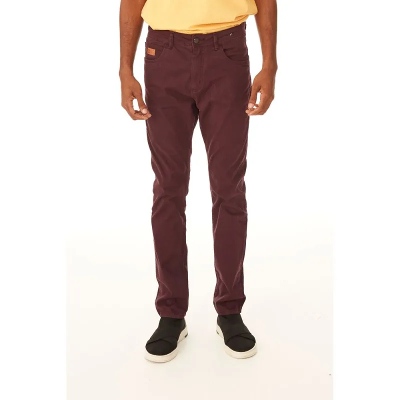 Calça Jeans Ecko Color Slim Vinho - 46