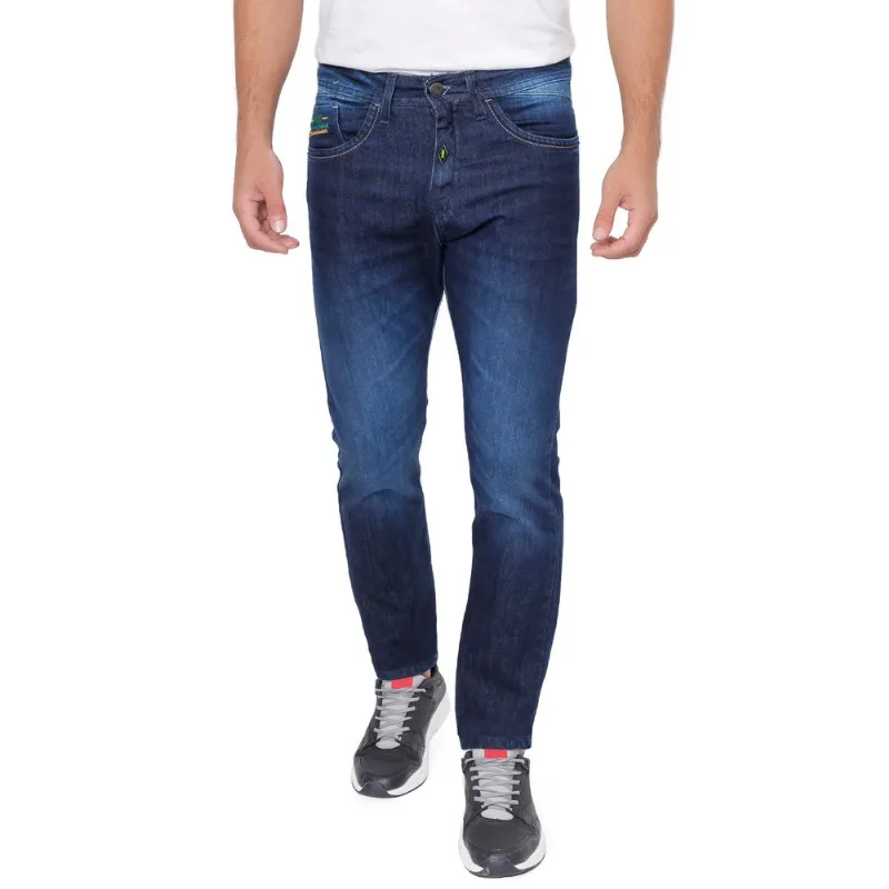 Calça Jeans HD Slim Azul - 38