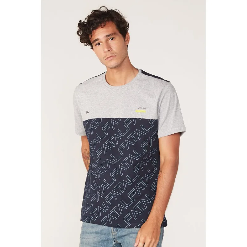 Camiseta Fatal Especial Azul Marinho - M