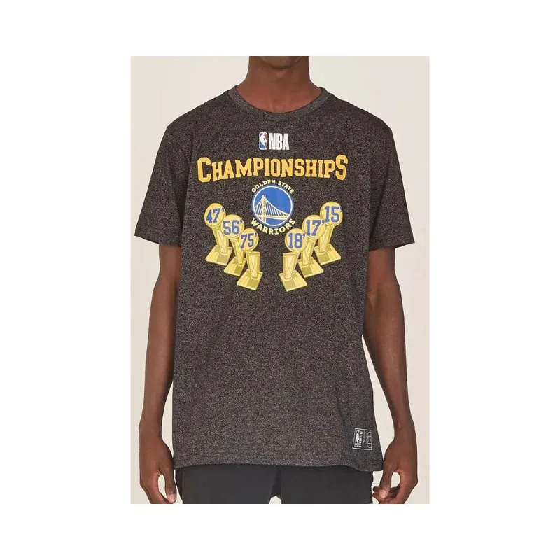 Camiseta especial masculina estampada golden state warriors preta n404a - nba