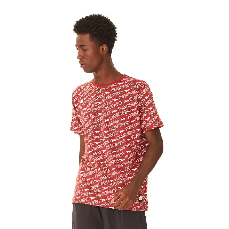 Camiseta Onbongo Especial Vermelha Mescla - M
