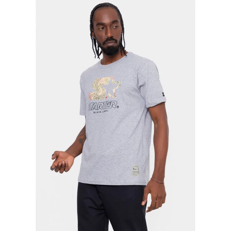 Camiseta Starter Camu Cinza Mescla - G