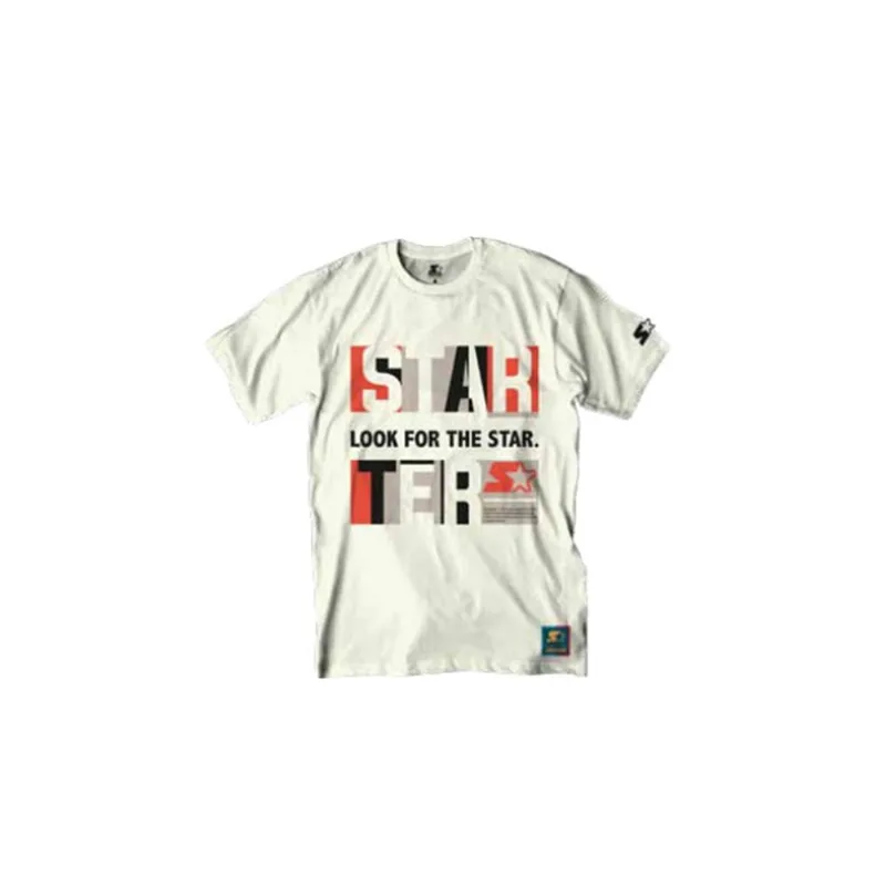 Camiseta Básica Masculina Estampada Off White T720A - Starter P